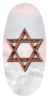 DASOV 120 PK CP Star of David Pink Copper